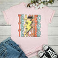 Teacher Lightning Pencil Graphic Tee Hoodie, Sweatshirt | CiraTrend.com