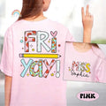 Teacher Shirt, Teacher Fri-yay Shirt, Funny Teacher Shirt, Happy Friyay, Back To School, Kindergarten Teacher, Teacher...