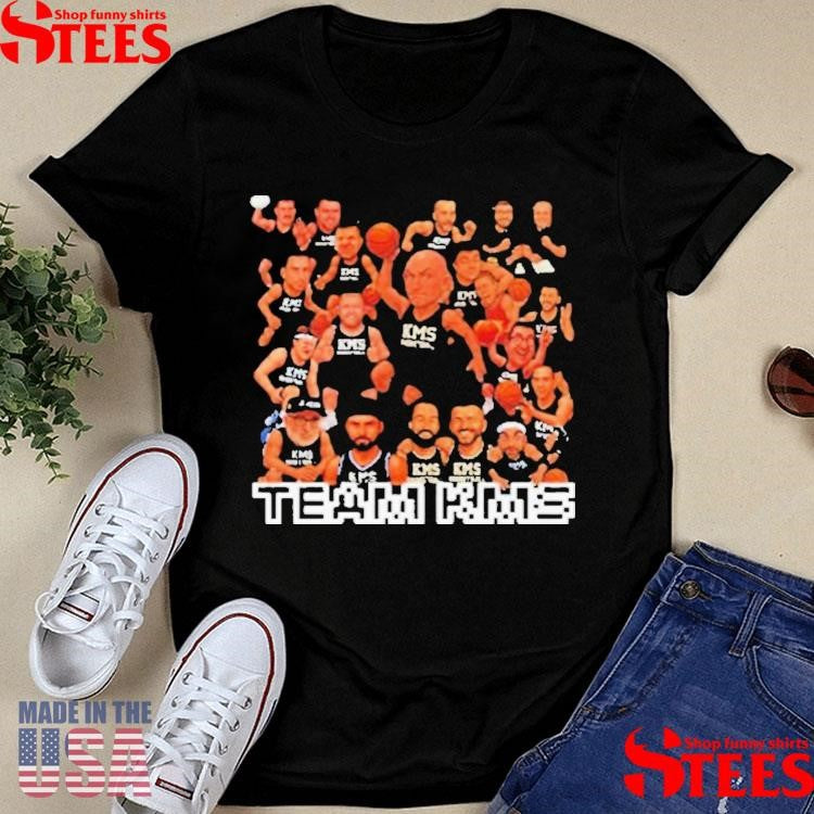 Team Kms Basketball T-shirt