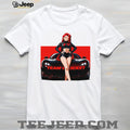 Team Rocket Jessie Anime Girl with Sports Car Graphic Tee