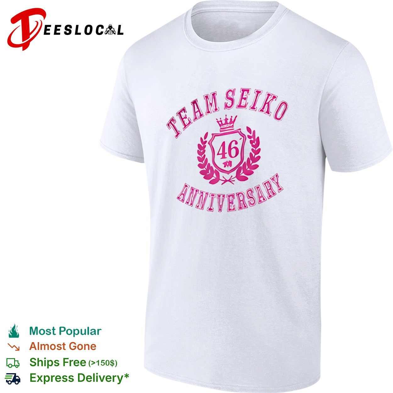 Team Seiko 46 Anniversary Crest shirt