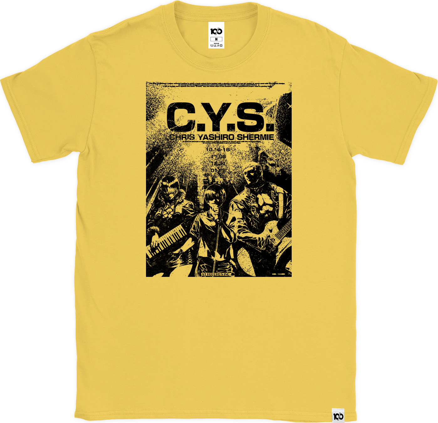 THE KING OF FIGHTERS - 'Team C.Y.S. Flyer' T-Shirt - Yellow Hoodie, Sweatshirt | CiraTrend.com (Image 3)