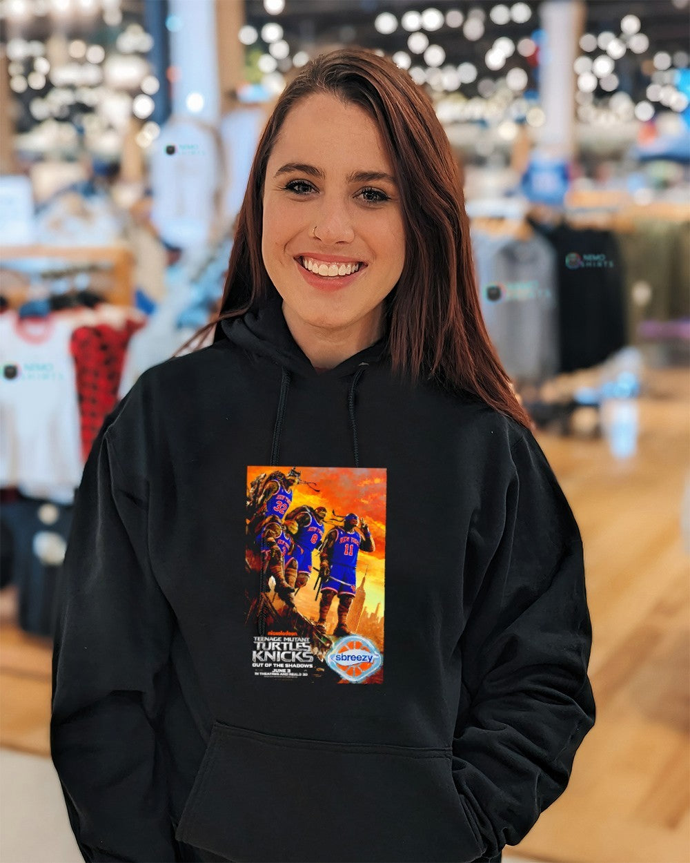 Teenage Mutant Ninja Turtles Knicks out of the shadows June 3rd shirt