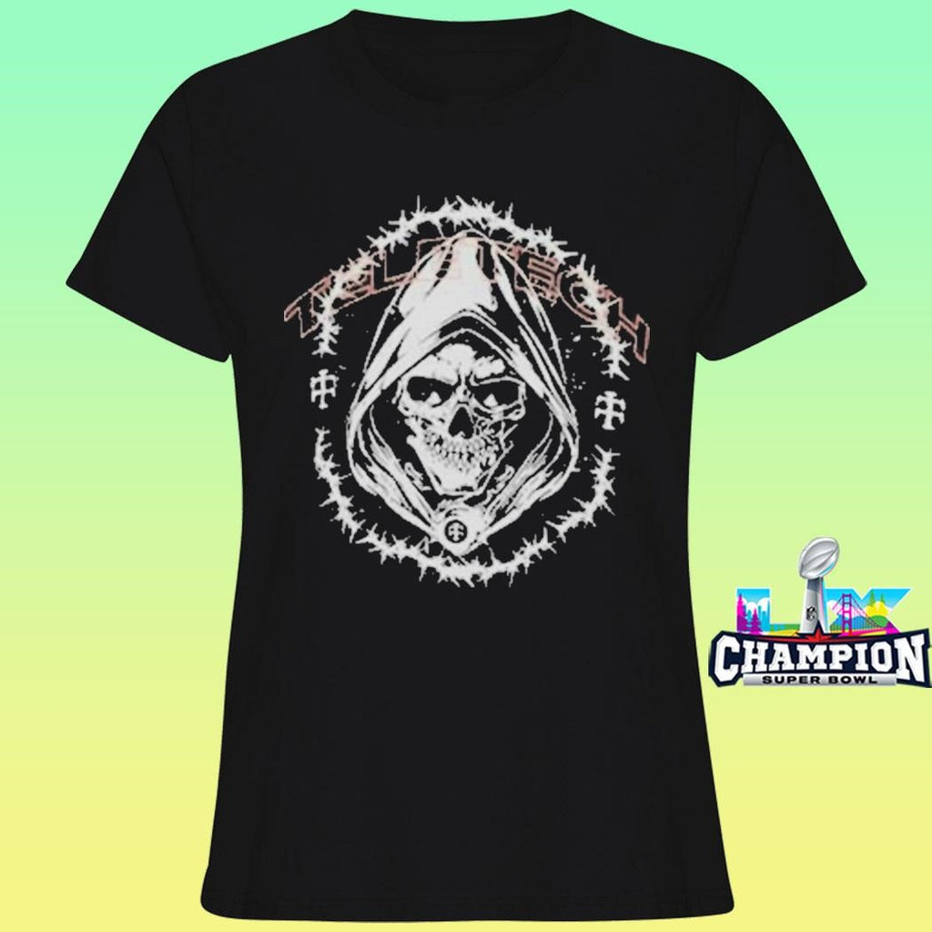 Teletech Teletech Skulled Shirt