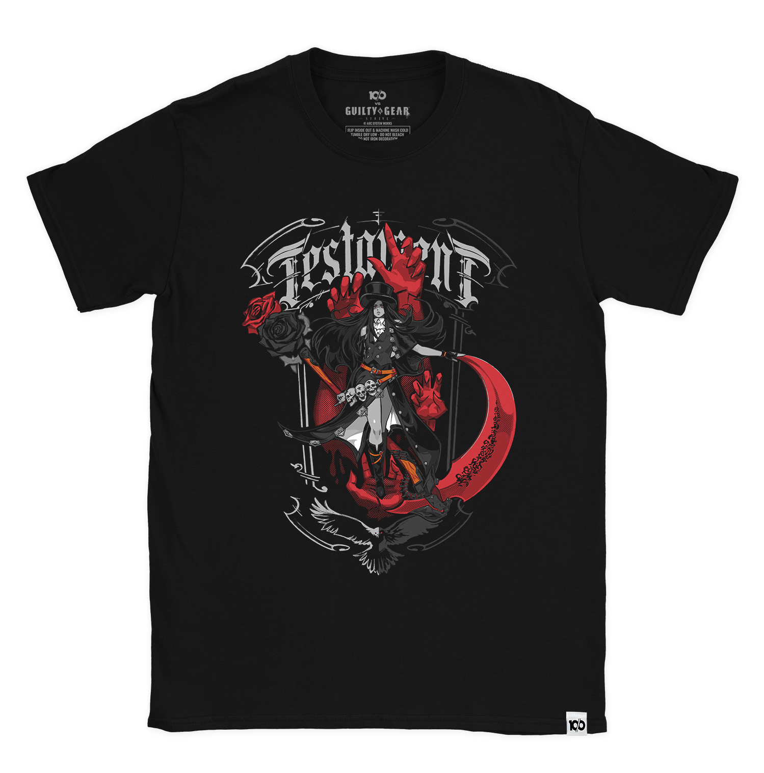 GUILTY GEAR - 'Testament' T-Shirt - Black Hoodie, Sweatshirt | CiraTrend.com