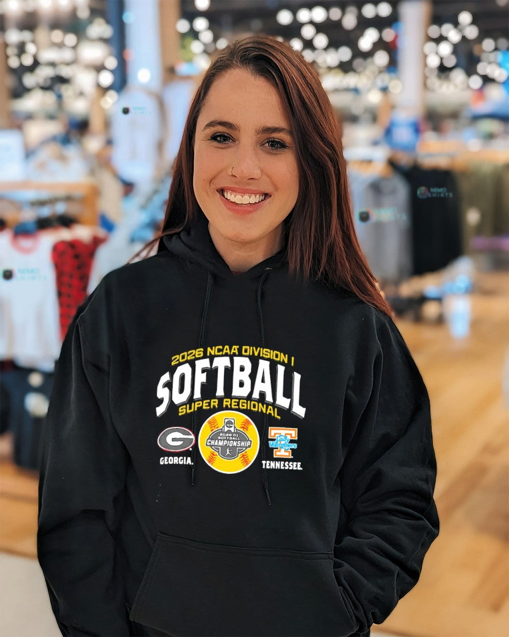 Tennessee Lady Vols vs Georgia Bulldogs 2026 NCAA softball super regional matchup shirt