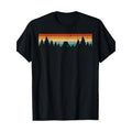 Tent Tree Sunset Vintage Nature Camping Men's T-shirt -100% cotton Made in USA Hoodie, Sweatshirt | CiraTrend.com