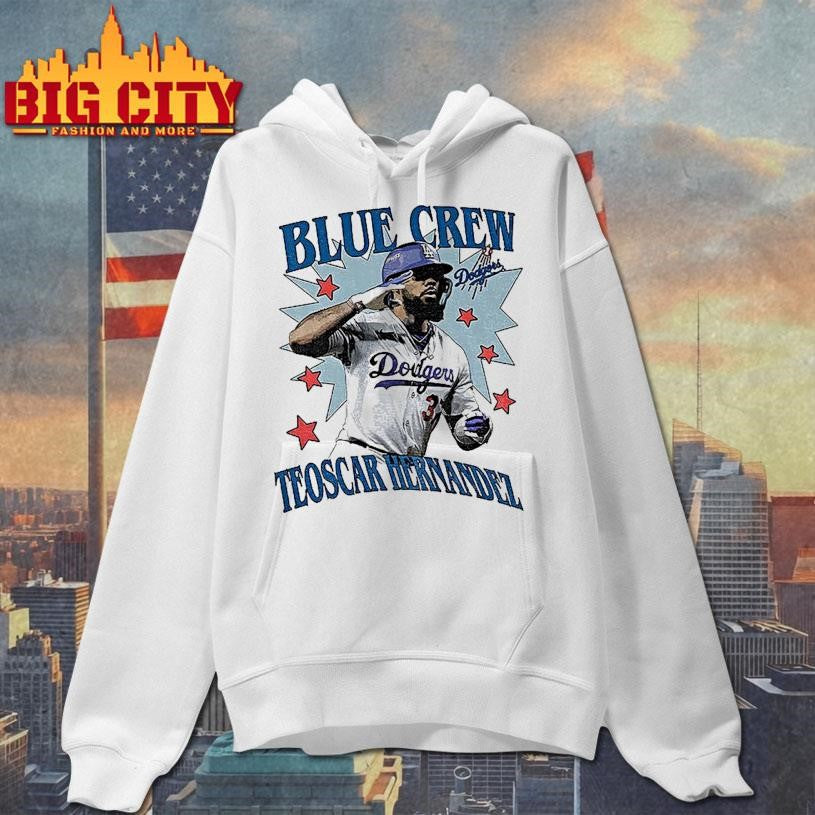 Teoscar Hernandez Blue Crew Los Angeles Dodgers Baseball Players World Series 2025 Shirt