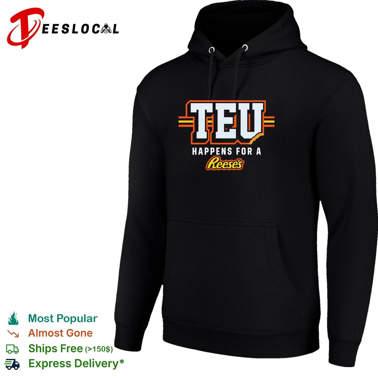 Teu happens for a Reese’s shirt