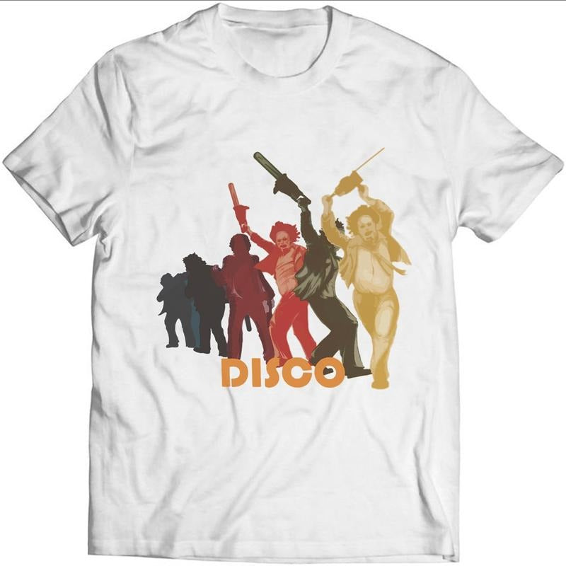 Texas Disco Vintage T Shirt Leatherface-Lovers Chainsaw Spooky Scary Horror Halloween Sweashirt Hoodie, Sweatshirt