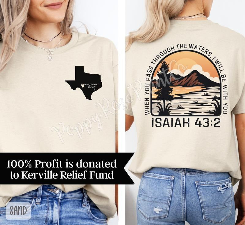 Texas Hill Country Strong Flood Victim T-Shirt Fundraiser Hoodie, Sweatshirt | CiraTrend.com