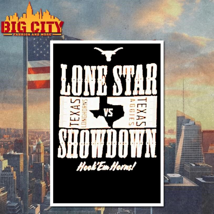 Texas Longhorns 2025 Lone Star Showdown Ticket Shirt