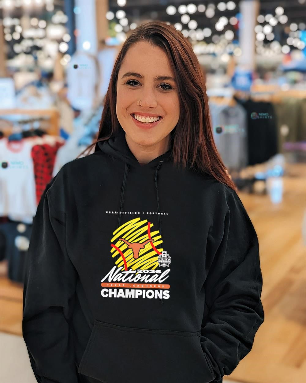 Texas Longhorns 2026 NCAA Softball Champions logo shirt
