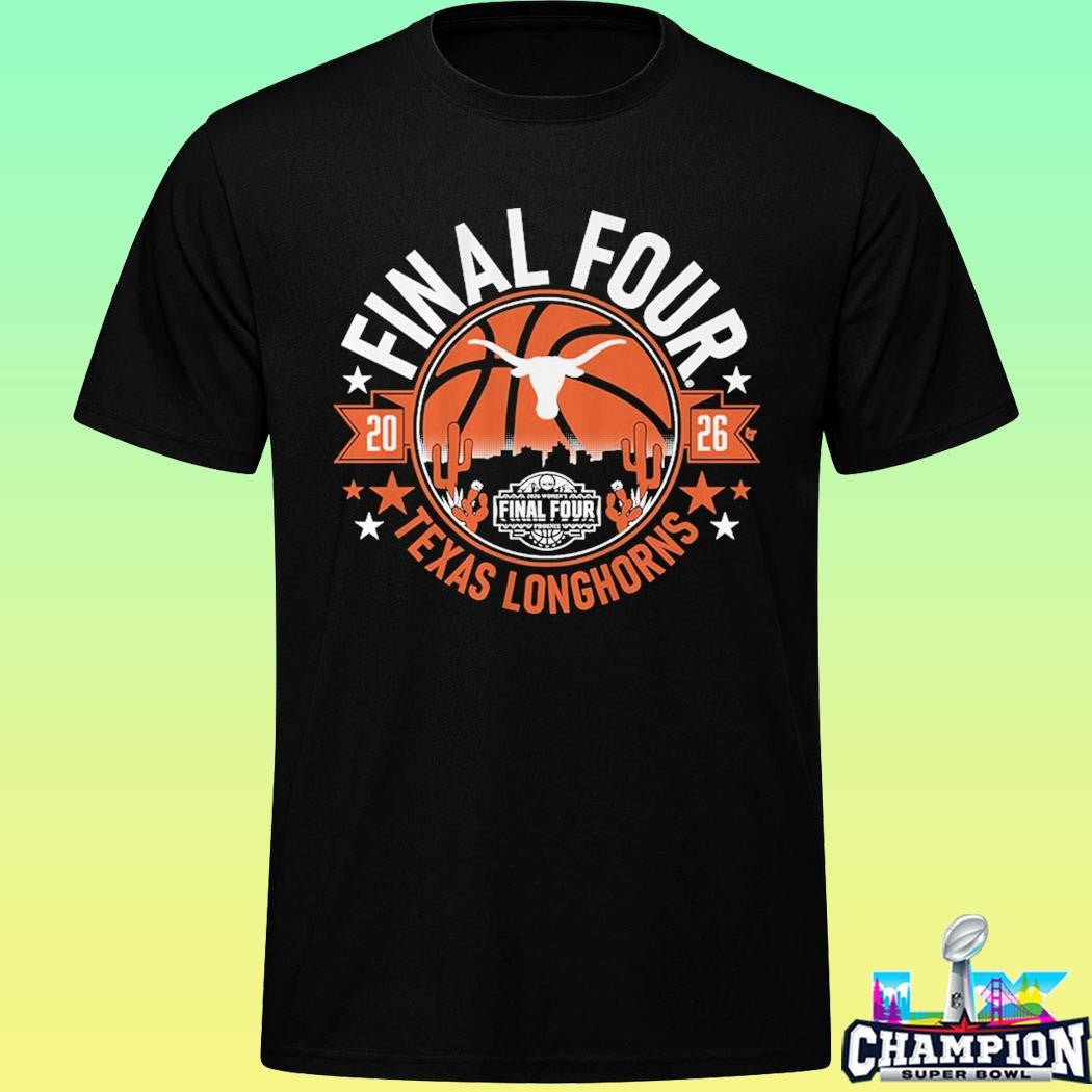 Texas Longhorns Wbb 2026 Final Four Shirt