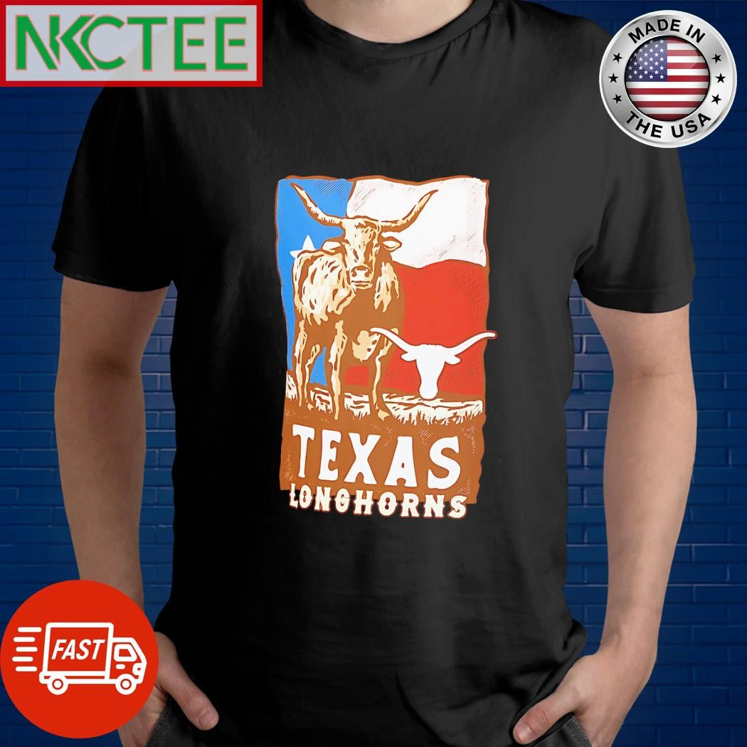 Texas Longhorns bull art shirt