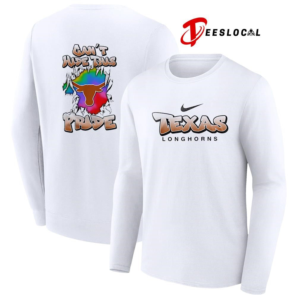 Texas Longhorns x NCAA Pride month can’t hide this shirt
