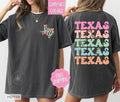 Texas Shirt Comfort Colors, Oversized Graphic Tshirt, Women's Oversized Tee Hoodie, Sweatshirt | CiraTrend.com