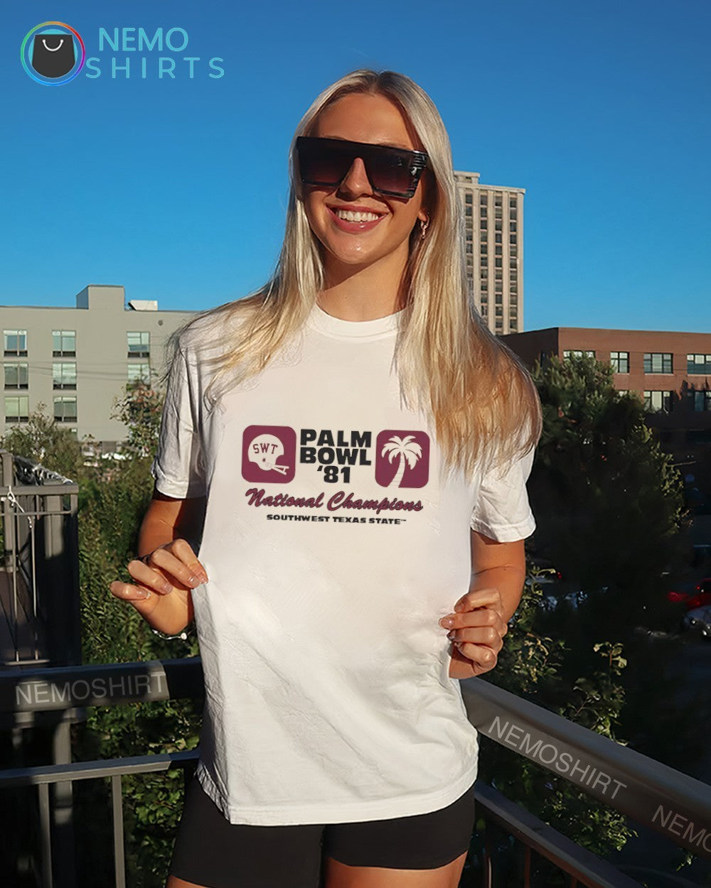 Texas State Palm Bowl 1981 national championship shirt