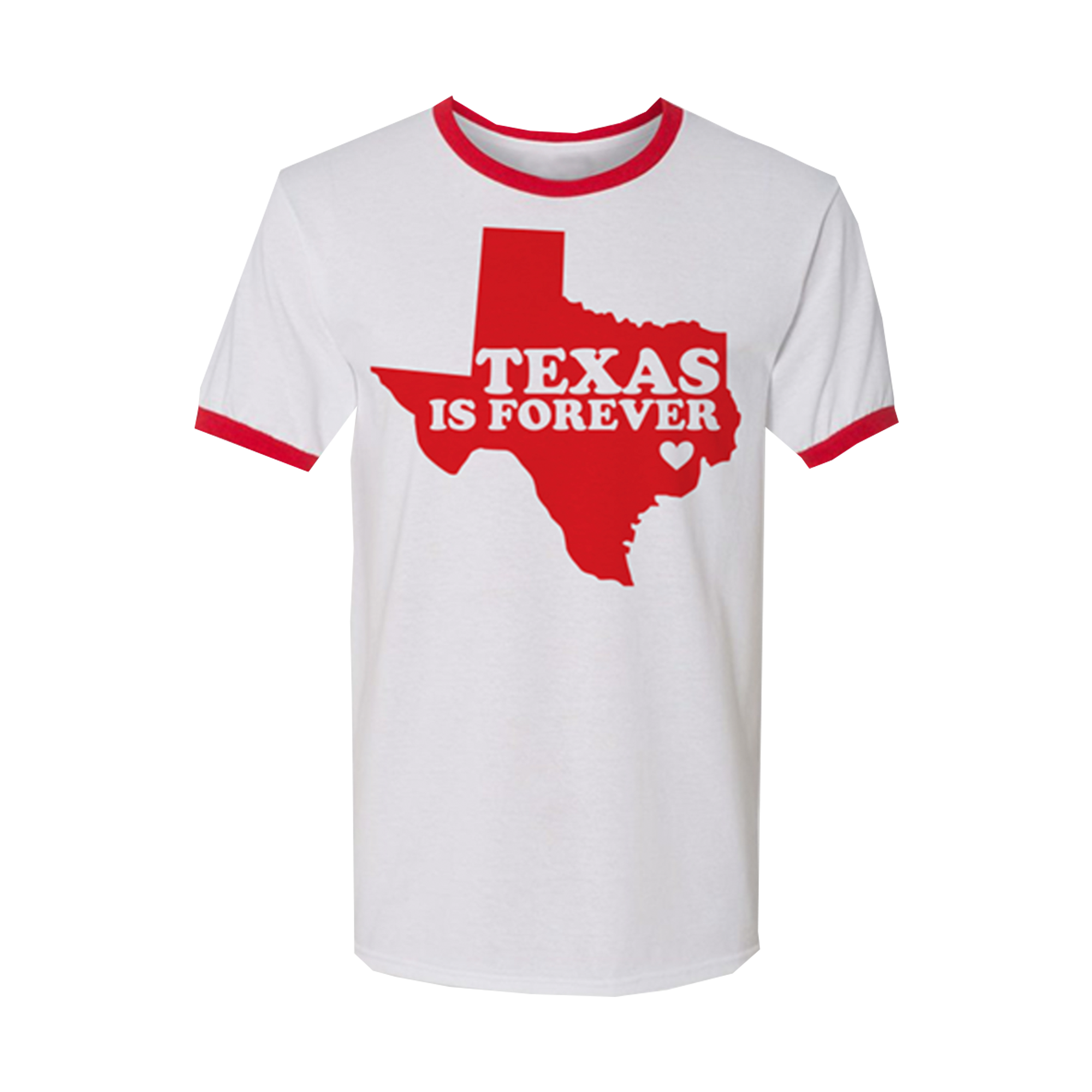 "Texas Is Forever" Ringer T-Shirt