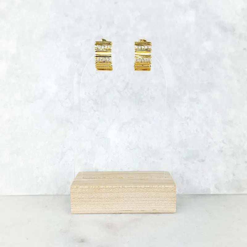 Textured Mini Hoop Earrings *Final Sale* T-Shirts, Hoodie, Sweatshirt | CiraTrend.com