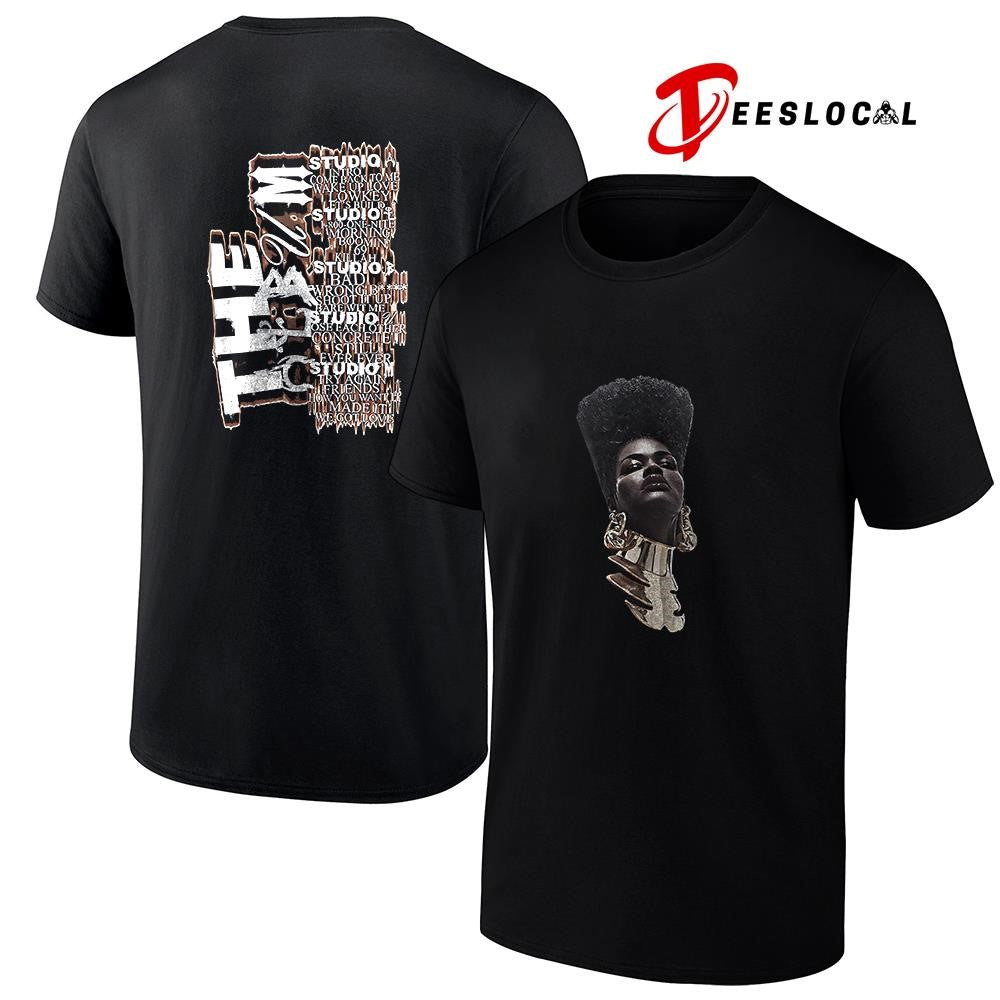 Teyana Taylor the album portrait tracklist graphic shirt