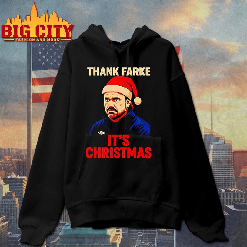 Thank Farke Its Christmas Daniel Farke Christmas Shirt