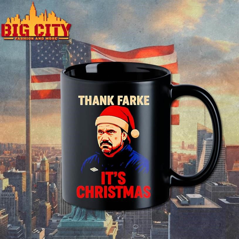 Thank Farke Its Christmas Daniel Farke Christmas Shirt