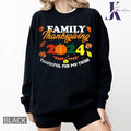 Thanksgiving Shirt 2024, Thanksgiving Family Party, Thanks My Tribe Autumn T-shirt Hoodie, Sweatshirt | CiraTrend.com