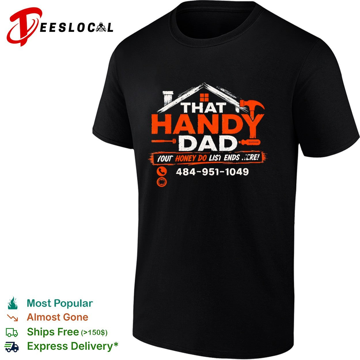 That Handy Dad honey do list repair shirt
