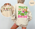 That's it I'm Not Going 2 Sides Sweatshirt, Vintage Christmas Shirt, Cute Xmas Crewneck, Cute Christmas Sweatshirt, Merry...