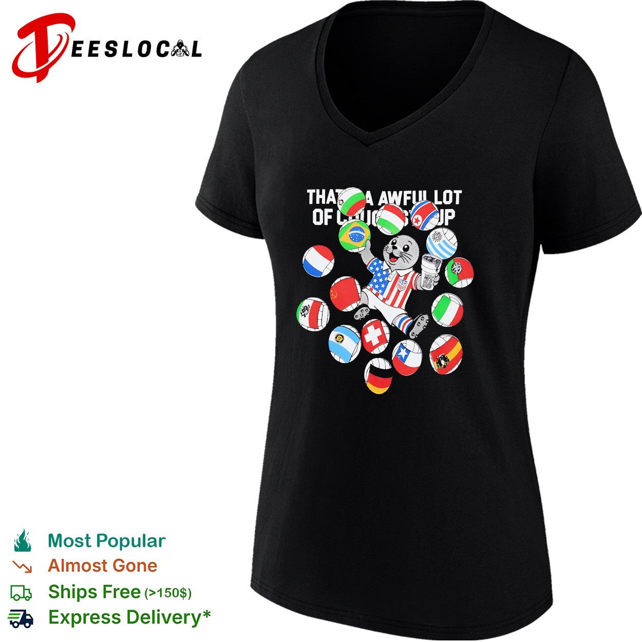 That’s a awful lot of cough syrup mascot flags collage shirt