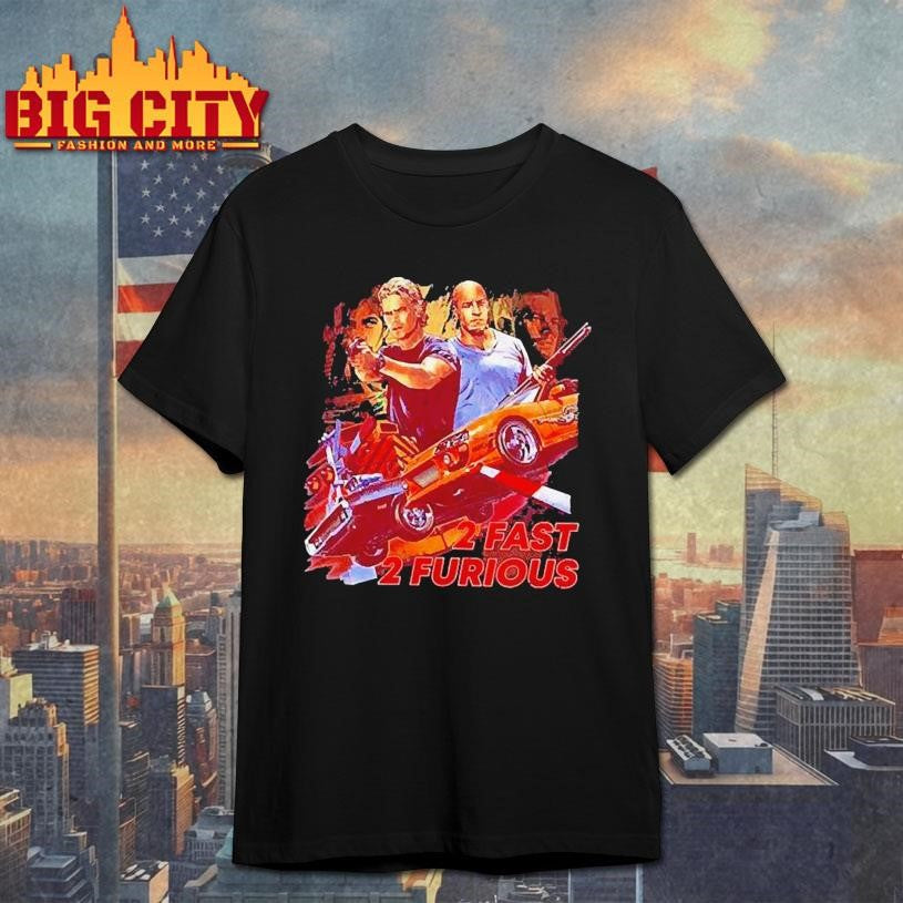 The 2 Fast 2 Furious Paul Walker Dom Toretto Vintage Inspired Shirt