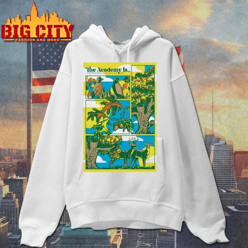 The Academy Is… Nov 15 2025 In Detroit MI Poster Shirt