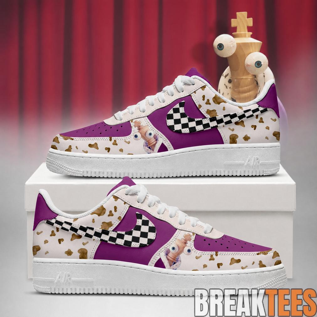 The Amazing Digital Circus Kinger Design Special AF1 Shoes
