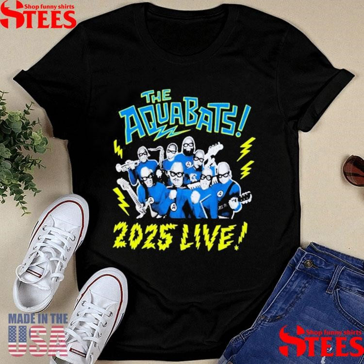 The Aquabats 2025 Bats, Kats & Rats Tour T-Shirts