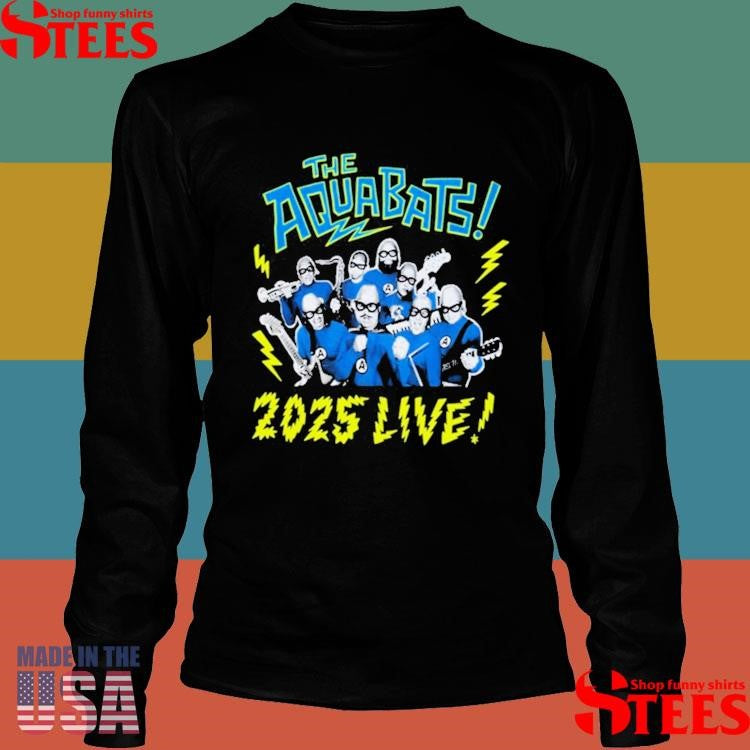 The Aquabats 2025 Bats, Kats & Rats Tour T-Shirts