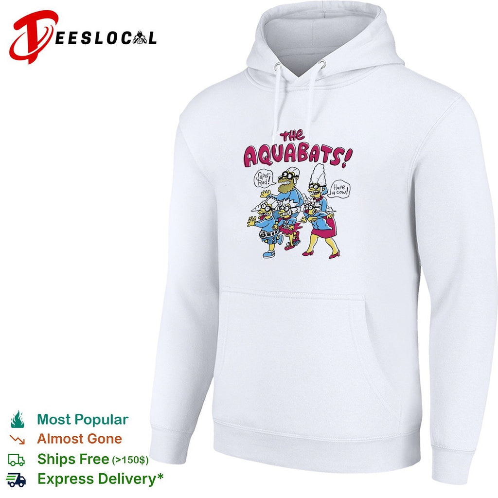 The Aquabats super rad cartoon family shirt