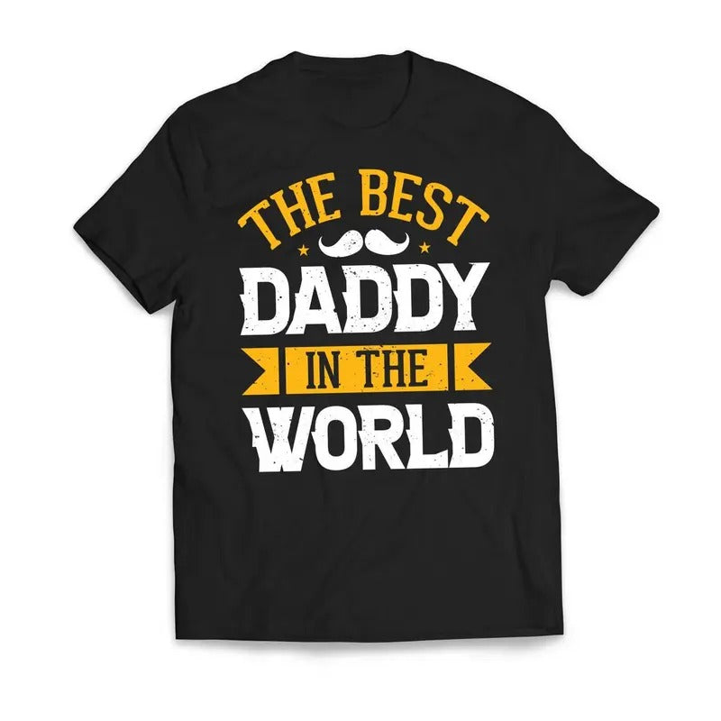 The Best DADDY In The World Father's Day Men's T-Shirt Casual Classic Hoodie, Sweatshirt | CiraTrend.com