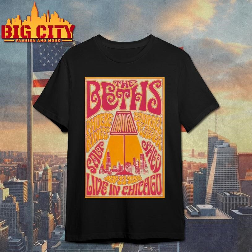 The Beths The Salt Shed In Chicago Il November 23 2025 Shirt
