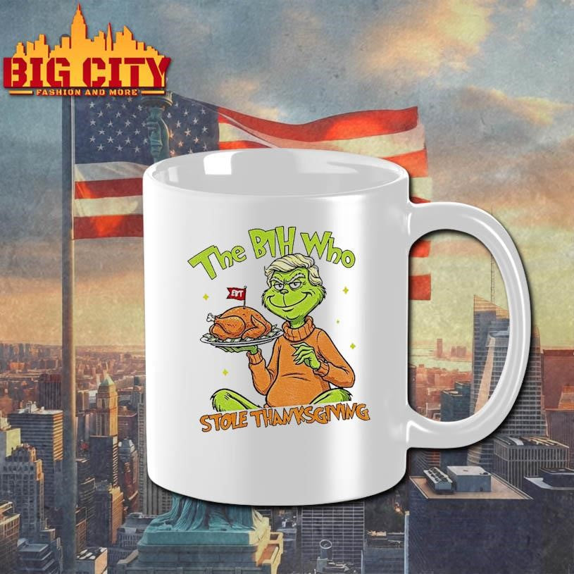 The Bih Who Stole Thanksgiving Trump Grinch Meme Shirt