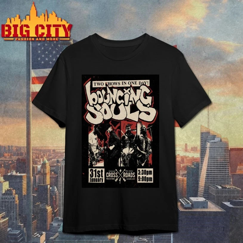 The Bouncing Souls Crossroads in Garwood NJ Jan 31 2026 Poster shirt