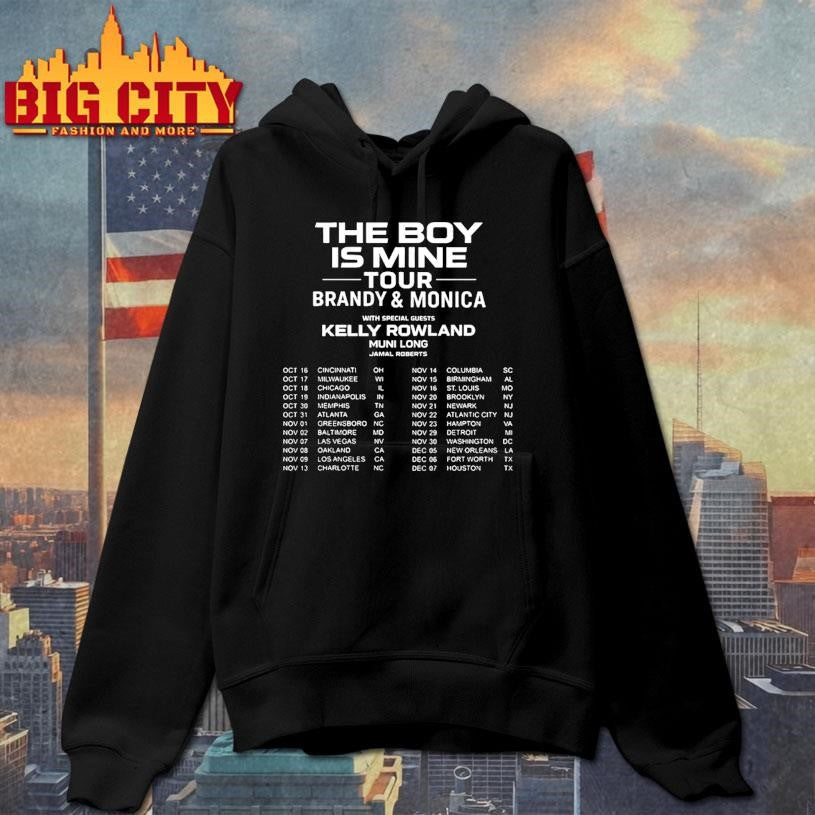 The Boy Is Mine Tour Brandy and Monica Concert Shirt