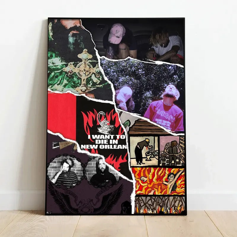 The Boys Poster, Ruby Da Cherry And Scrim Print, G59 Greyday Gift For Fans, Music Poster | Album Cover Poster | Wall Decor | Music Gift