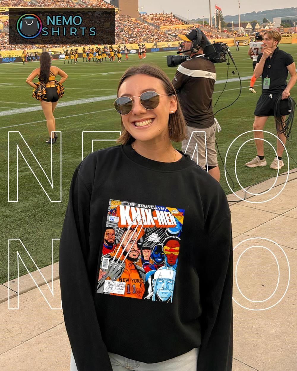 The Bruncanny Knix-Men Jalen Brunson as Wolverine shirt