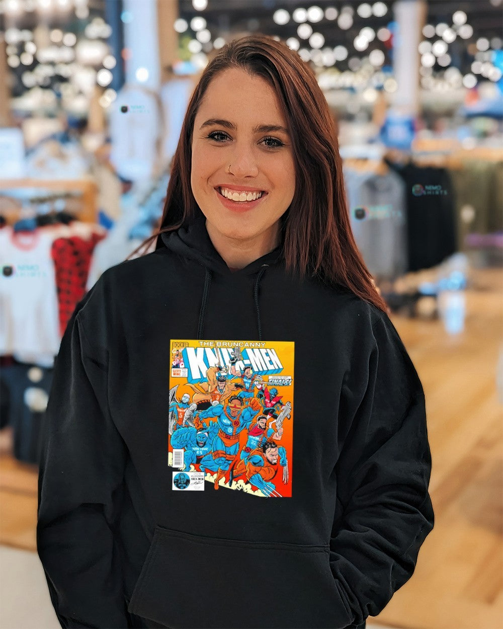 The Bruncanny Knix-men road to the finals NY Knicks 2026 Playoffs comic shirt