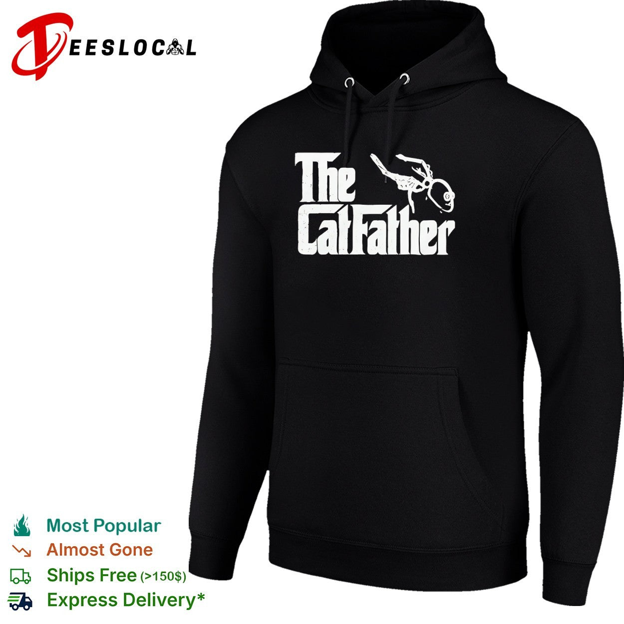 The Catfather The Godfather Parody shirt