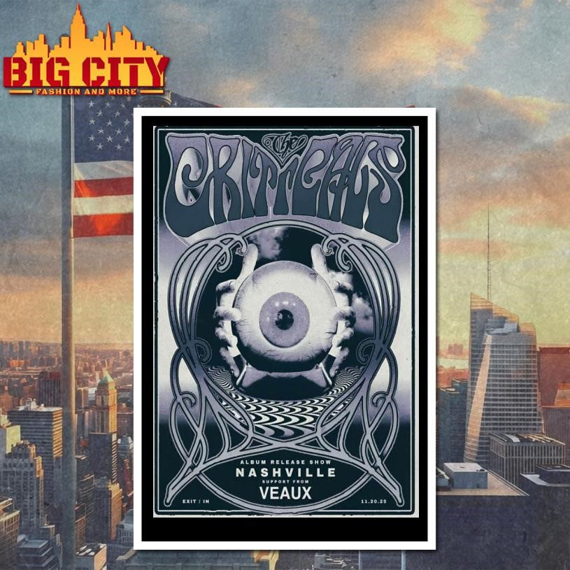 The Criticals Nov 20 2025 Exit In In Nashville TN Poster Shirt