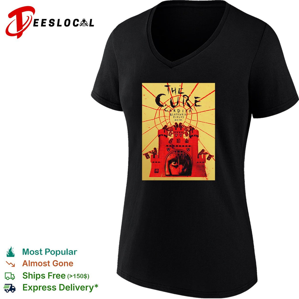 The Cure Cardiff Wales at Blackweir Fields On 24 June 2026 shirt