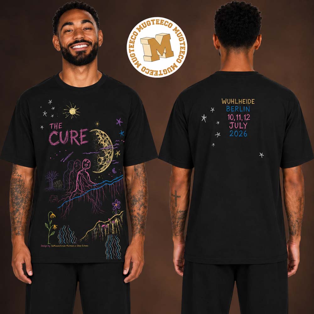 The Cure Exclusive Berlin Event Tee At Wuhlheide On July 10 11 12 2026 All Over Print Shirt
