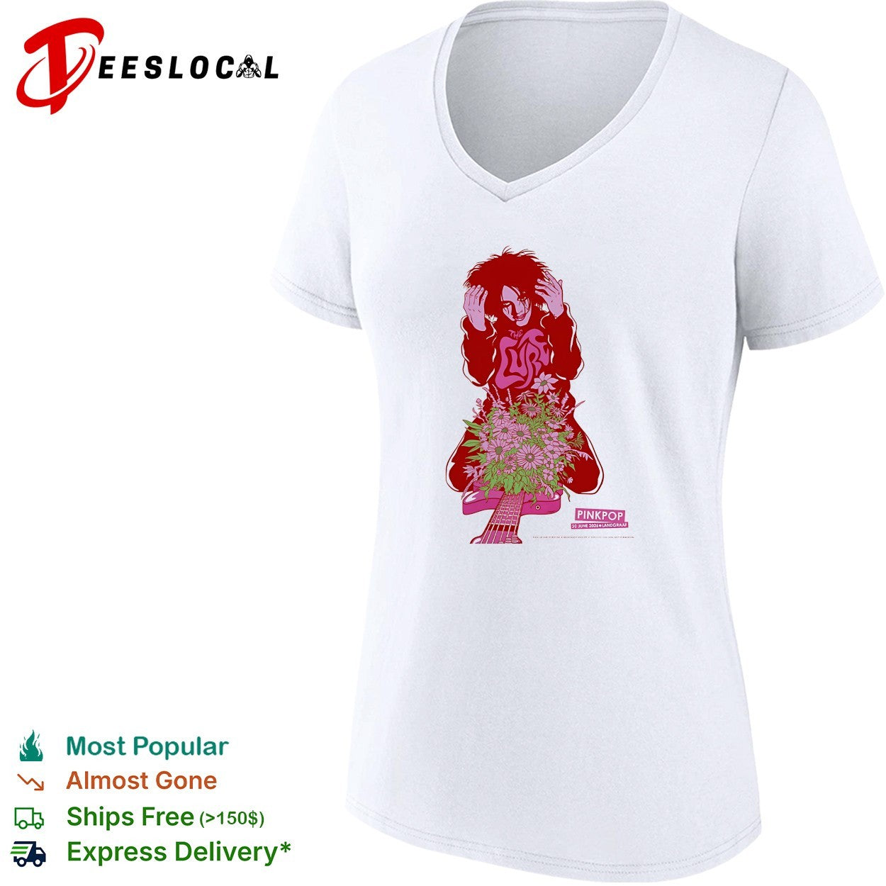 The Cure Landgraaf Netherlands Pinkpop On 20 June 2026 shirt
